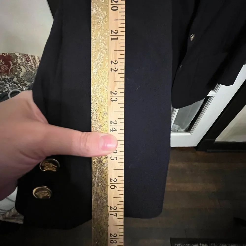 Burberry’s Dark Navy Blue Sports Jacket